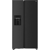 TCL 513 Litre Side-By-Side American Fridge Freezer with Water Dispenser - Black Stainless Steel