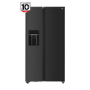 TCL 513 Litre Side-By-Side American Fridge Freezer with Water Dispenser - Black Stainless Steel