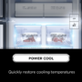 TCL 513 Litre Side-By-Side American Fridge Freezer with Water Dispenser - Black Stainless Steel