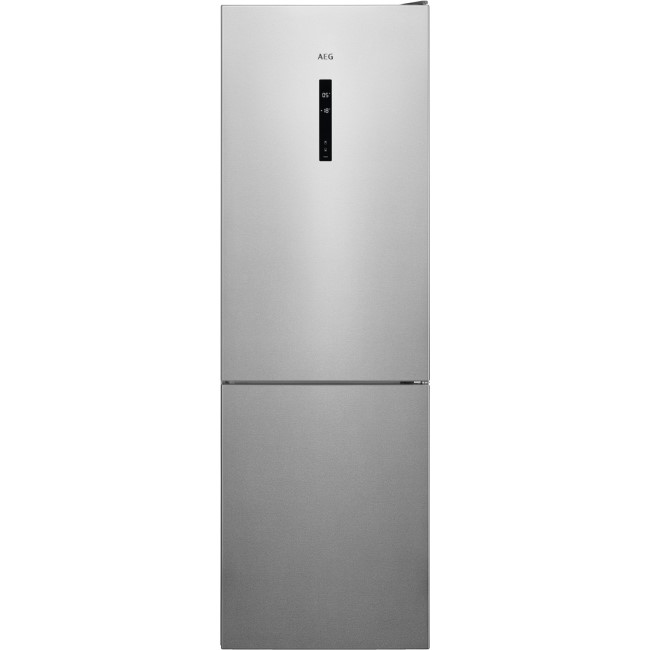 AEG 324 Litre 60/40 Freestanding Fridge Freezer - Silver