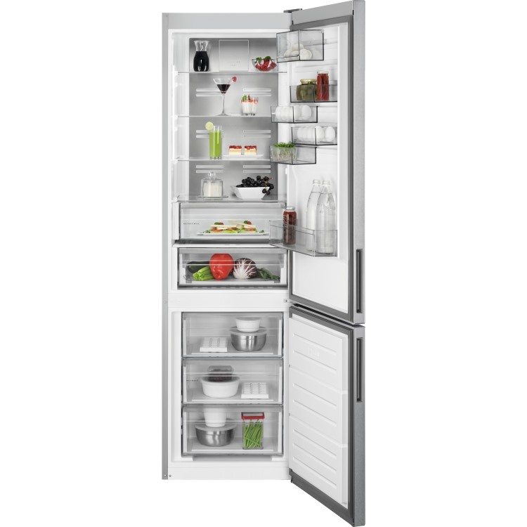 AEG 347 Litre 60/40 Freestanding Fridge Freezer - Silver