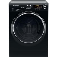 HOTPOINT RD966JKD 9kg Wash 6kg Dry 1600rpm Freestanding Washer Dryer - Black