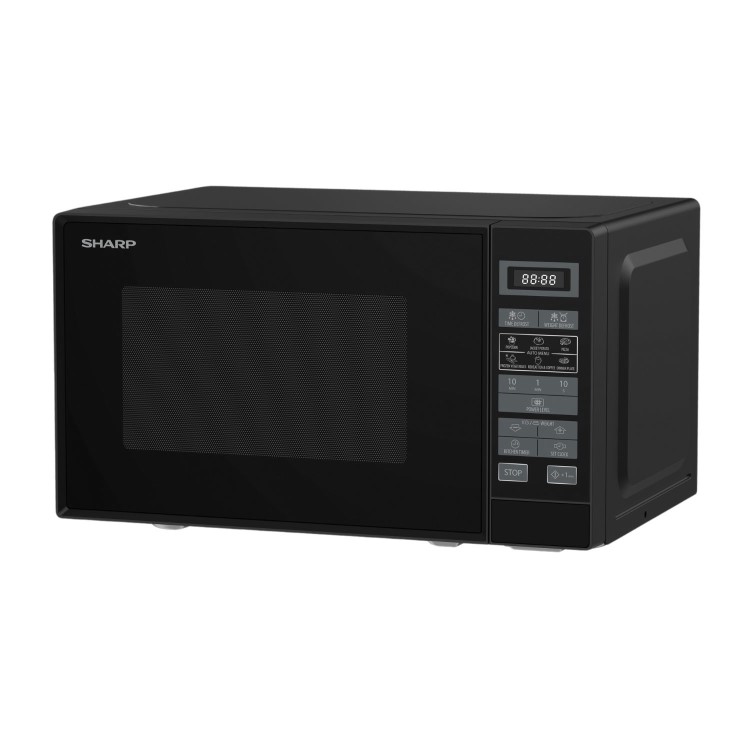 Sharp 20L 800W Microwave Oven - Black