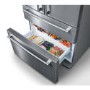 Refurbished Rangemaster RDXD21SSC 608 Litre American Fridge Freezer Stainless Steel 