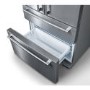 Rangemaster 557 Litre American Fridge Freezer - Stainless steel