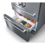 Rangemaster 557 Litre American Fridge Freezer - Stainless steel