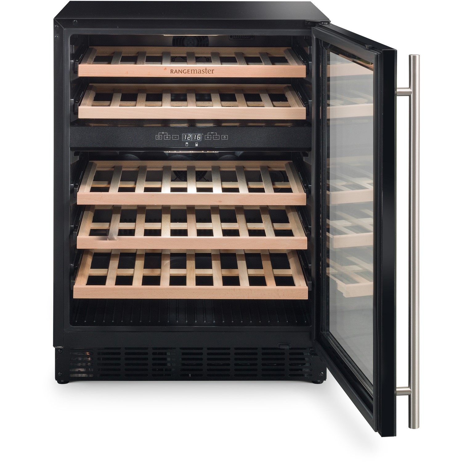 Rangemaster 46 Bottle Capacity Dual Zone Freestanding Wine Cooler
