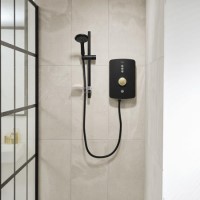 ONLY OPENED - Triton Amala Metallic 8.5kW Brushed Brass Electric Shower