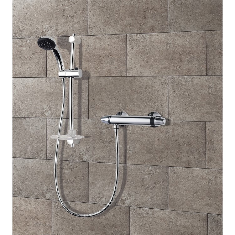 Triton Asti Thermostatic Bar Mixer Shower