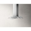 Elica REEF-ISLAND Reef 90cm Island Cooker Hood With Curved Glass Canopy - Stainless Steel