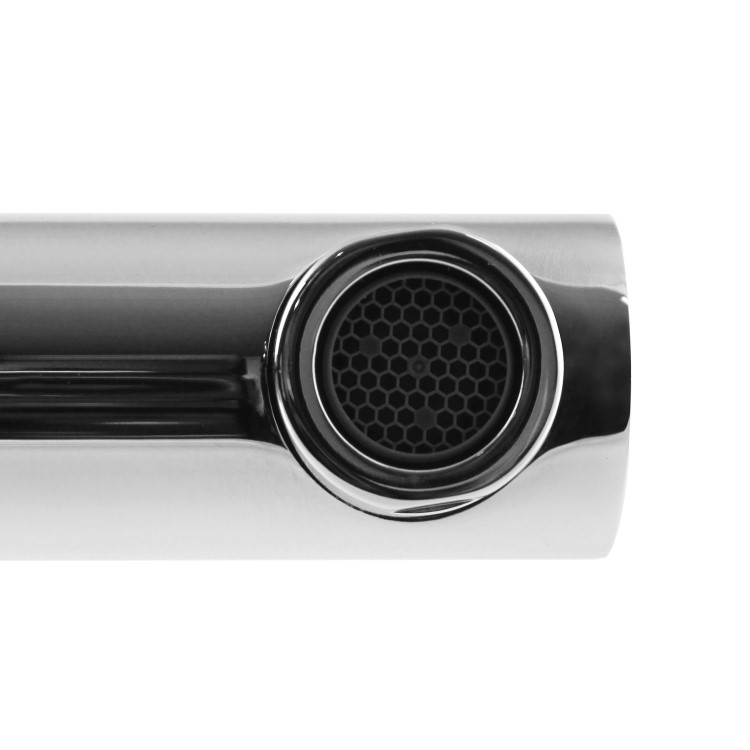 Taylor & Moore REGALBLACK Black and Chrome Single Lever Kitchen Mixer Tap