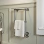 GRADE A1 - Chrome Vertical Traditional Towel Radiator 700 x 400mm - Regent