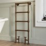 GRADE A1 - Bronze Vertical Traditional Towel Radiator 1200 x 479mm – Regent