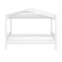 Single House Bed Frame in White - Remy