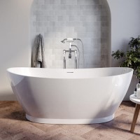 ONLY OPENED - Freestanding Double Ended Bath 1700 x 820mm - Remi