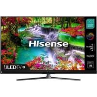 Hisense 65U8QFTUK 65" 4K Ultra HD Premium HDR10+ QLED Smart TV with Dolby Atmos and Dolby Vision 