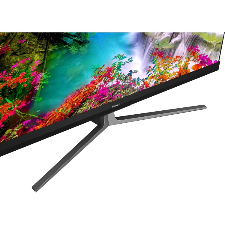Hisense 65U8QFTUK 65" 4K Ultra HD Premium HDR10+ QLED Smart TV with Dolby Atmos and Dolby Vision 