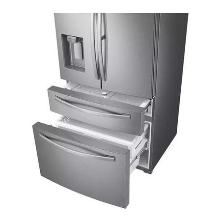 Refurbished Samsung RF22R7351SR/EU Freestanding 635 Litre American Fridge Freezer Silver