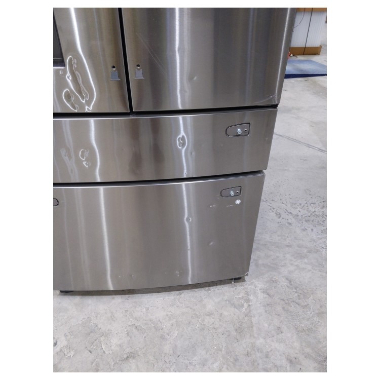 Refurbished Samsung RF22R7351SR/EU Freestanding 635 Litre American Fridge Freezer Silver