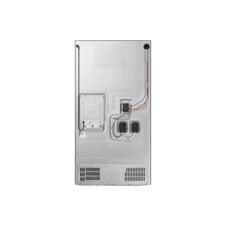Refurbished Samsung RF23BB860EQNEU 641 Litre American Fridge Freezer With Beverage Centre Metal Navy