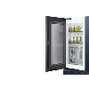 Samsung 641 Litre French Style American Fridge Freezer With Beverage Centre  - Metal Navy