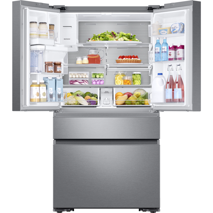Refurbished Samsung RF23M8080SR Freestanding 457 Litre 70/30 Frost Free American Fridge Freezer