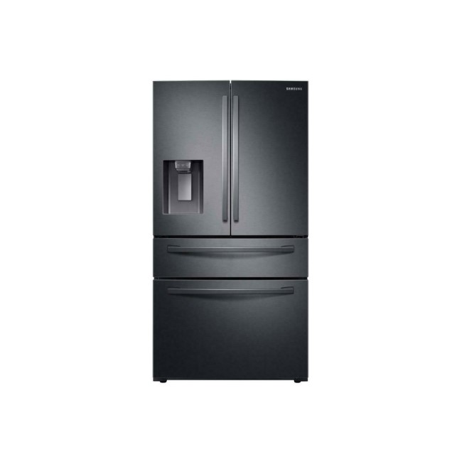 Refurbished Samsung RF24R7201B1 Freestanding 521 Litre 75/25 American Fridge Freezer With Ice And Water Dispenser Black