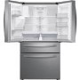 Refurbished Samsung RF24R7201SR Freestanding 510 Litre 75/25 Frost Free American Fridge Freezer