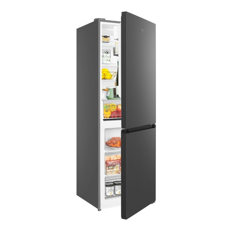 TCL 340 Litre 60/40 Freestanding Fridge Freezer - Grey