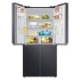 Samsung 488 Litre Four Door American Fridge Freezer with Twin Cooling Plus - Black