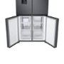 Samsung 488 Litre Four Door American Fridge Freezer with Twin Cooling Plus - Black