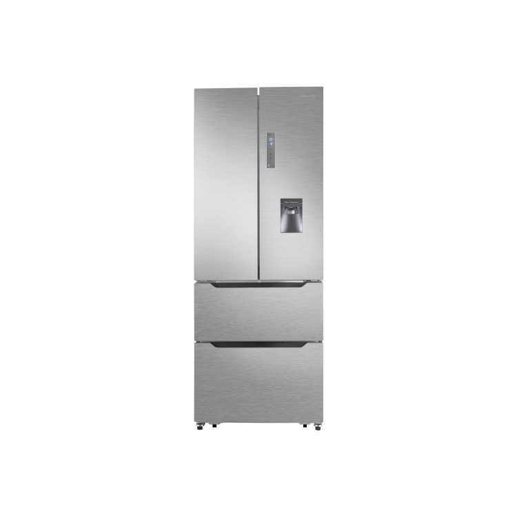 Refurbished Hisense RF528N4WC1 404 Litre American Fridge Freezer Stainless Steel