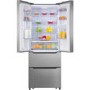 Refurbished Hisense RF528N4WC1 404 Litre American Fridge Freezer Stainless Steel