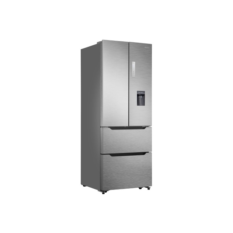 Refurbished Hisense RF528N4WC1 404 Litre American Fridge Freezer Stainless Steel