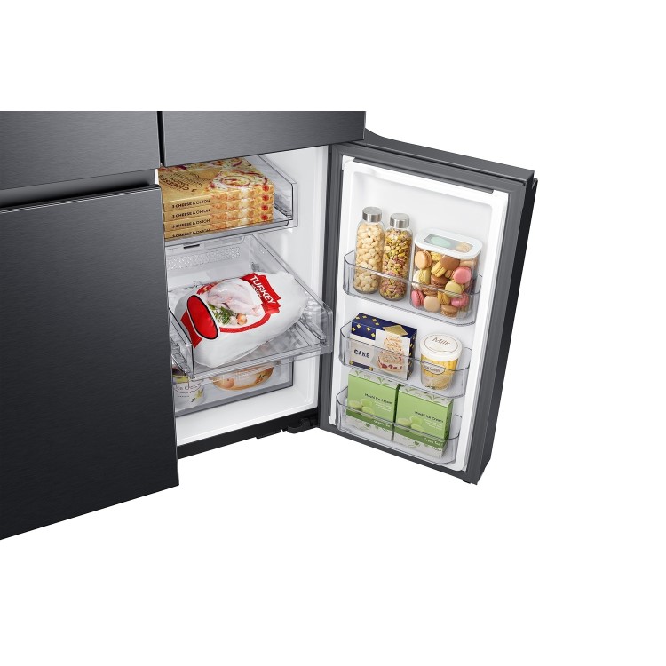 Refurbished Samsung RF65A967FB1 647 Litre American Fridge Freezer Black