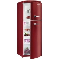 Gorenje RF60309OR Retro Style Right Hand Hinge Top Mount Freestanding Fridge Freezer Burgundy Gorenje RF60309OR Retro Style Right Hand Hinge Top Mount Freestanding Fridge Freezer Burgundy