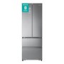 Hisense PureFlat 485 Litre French Style American Fridge Freezer - Stainless Steel