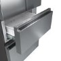 Refurbished Hisense RF632N4BCF Freestanding 435 Litre 60/40 American Fridge Freezer