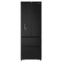 Hisense PureFlat Slim 485 Litre French Style American Fridge Freezer - Black