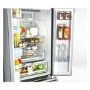 Hisense PureFlat Slim 485 Litre French Style American Fridge Freezer - Black