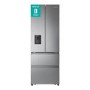 Hisense PureFlat 485 Litre French Style American Fridge Freezer - Stainless Steel