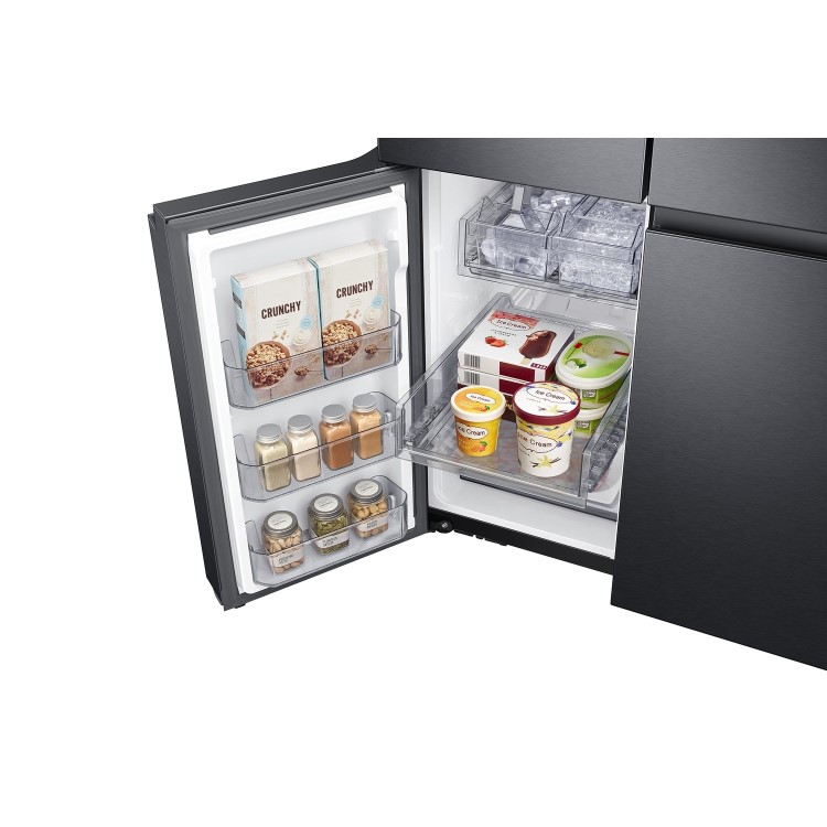 Refurbished Samsung RF65A967FB1 647 Litre American Fridge Freezer Black