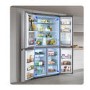 Refurbished Samsung RF65A967FS9 Freestanding 647 Litre Frost Free American Fridge Freezer Silver