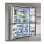 Samsung 647 Litre Four Door American Fridge Freezer With Beverage Centre  - Refined Inox 