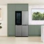 Refurbished Samsung Bespoke RF65DB970E22EU Freestanding 645 Litre Frost Free American Fridge Freezer Black