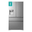 RF728N4SASE Hisense 560 Litre French Style American Fridge Freezer - Stainless Steel