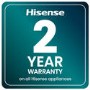 Hisense 579 Litre PureFlat French Door American Fridge Freezer - Black Steel