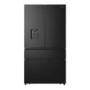 Hisense 579 Litre PureFlat French Door American Fridge Freezer - Black Steel