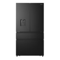 RF749N4SWFE Hisense 579 Litre PureFlat French Door American Fridge Freezer - Black Steel
