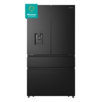 Hisense 579 Litre PureFlat French Door American Fridge Freezer - Black Steel Hisense 579 Litre PureFlat French Door American Fridge Freezer - Black Steel